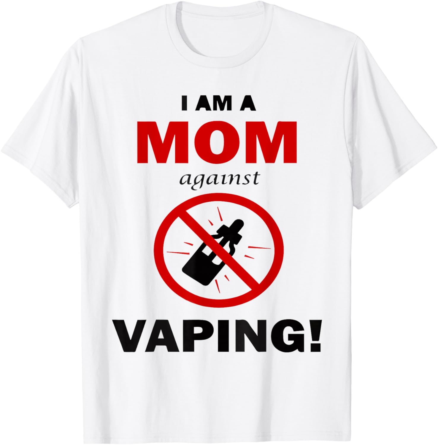 Vaping Shop - Футболка Mom Against Vaping Anti Vaping
