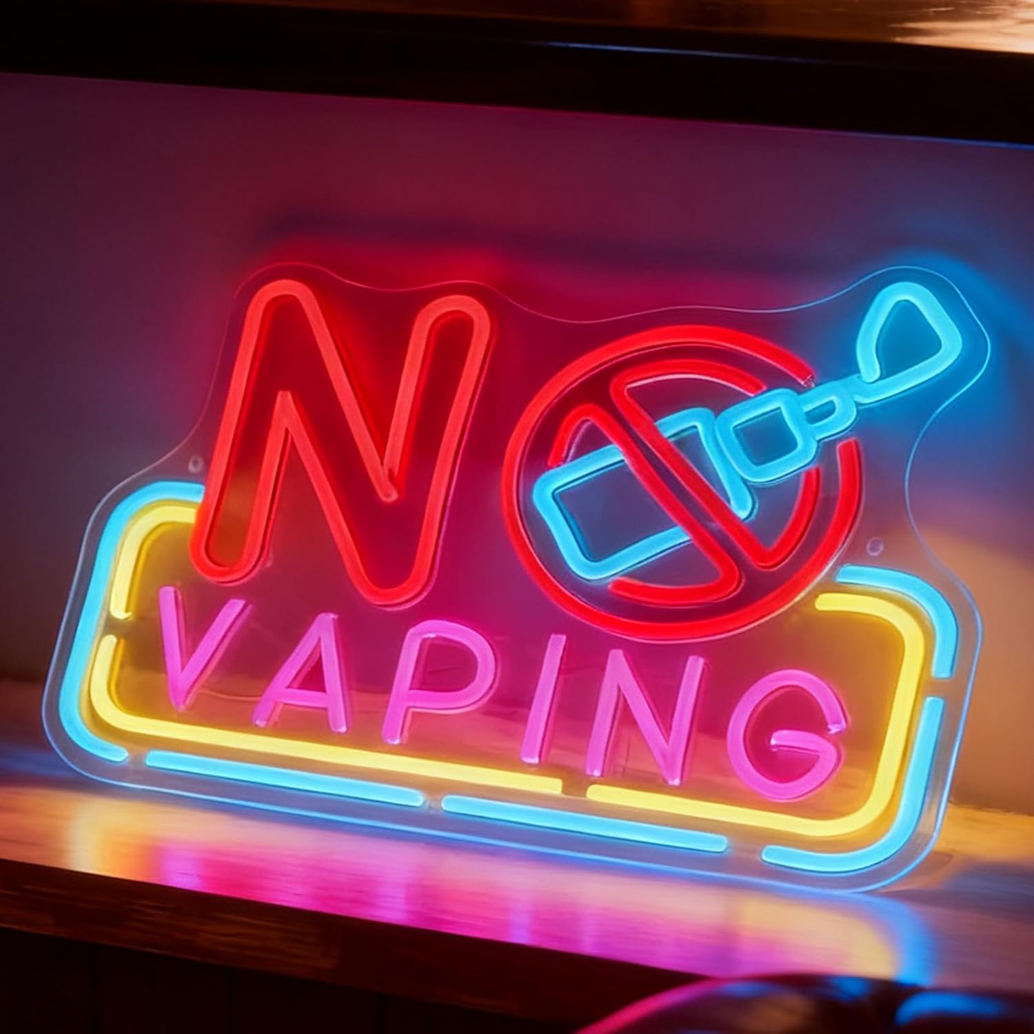 Vaping Shop - Неоновая светодиодная вывеска 