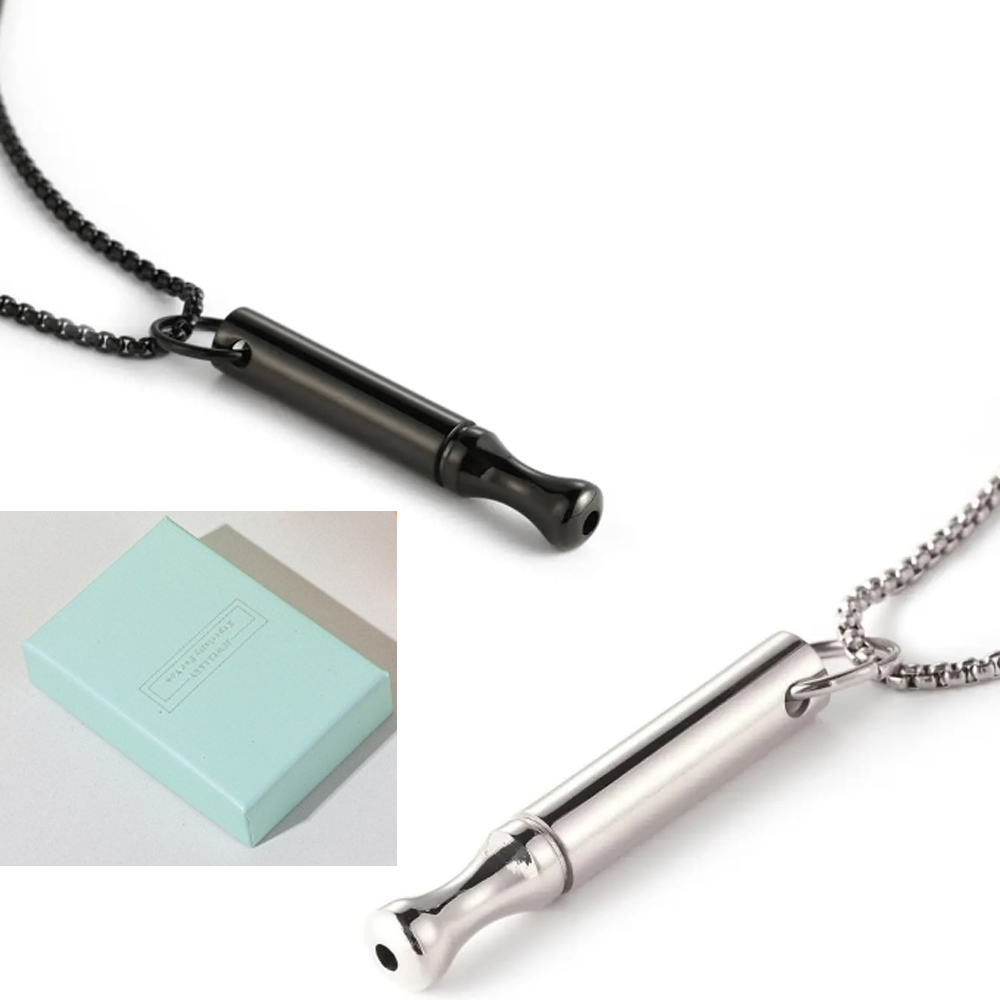 Vape Accessory - Дыхательное ожерелье из титановой стали для