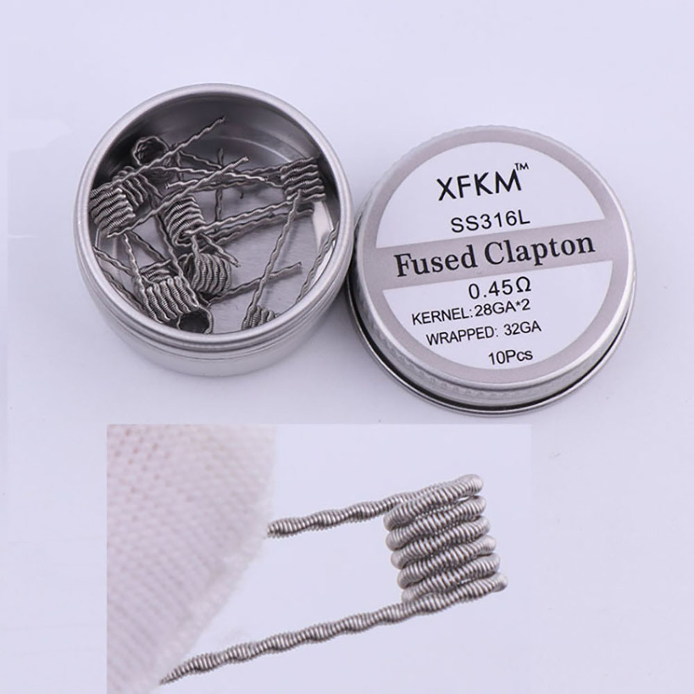 10 шт./коробка, готовые спирал – обзор и цена Clapton Wire Pre Built