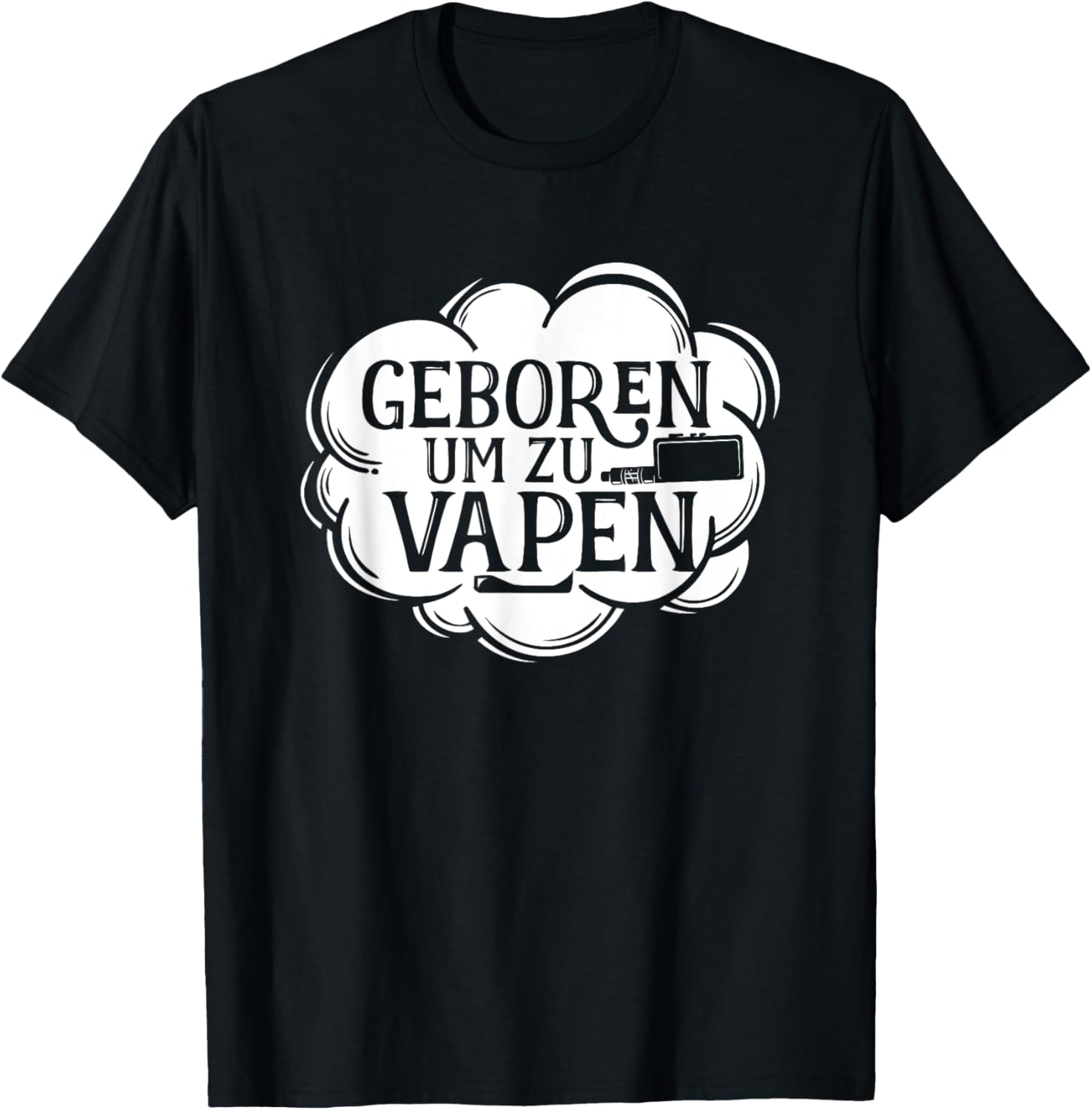 Born To Vape, немецкая футболк – обзор и цена Vaping Shop