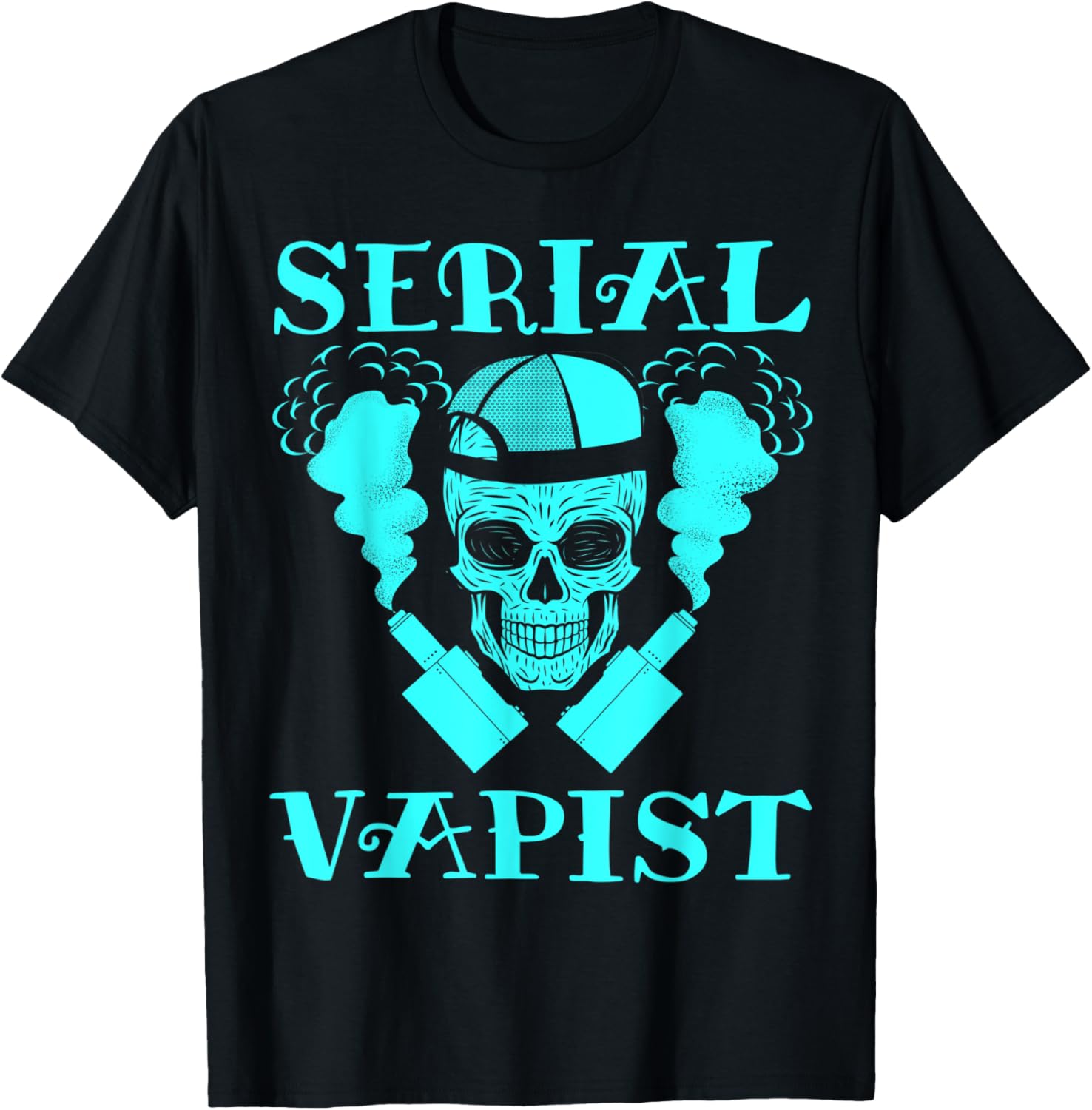Футболка Serial Vapist Skull V – обзор и цена Vaping Shop